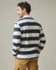 Men's Rugby Shirt - Blue Stripe sold by American Giant