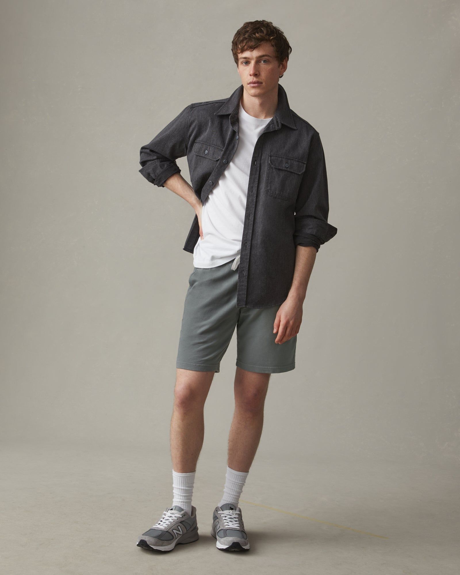 Sweatshort - Grey Sage sold by American Giant product image thumbnail 5