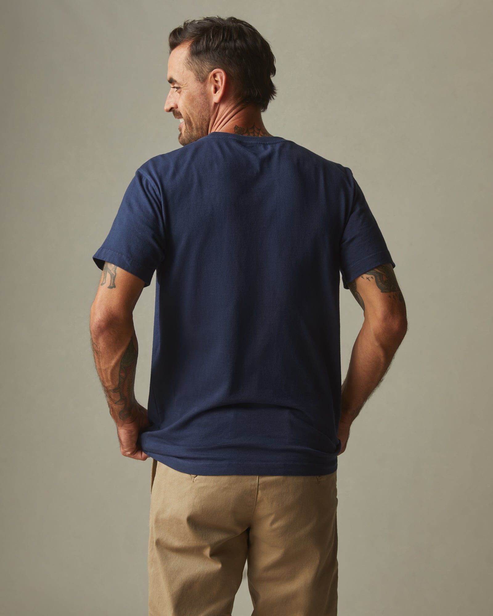 Heavyweight Pocket Tee - Naval Academy sold by American Giant product image thumbnail 2