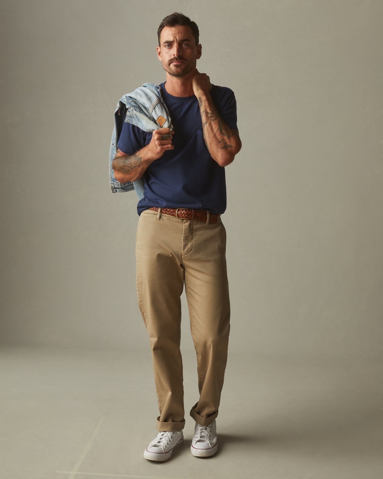 Heavyweight Pocket Tee - Naval Academy sold by American Giant product image thumbnail 4