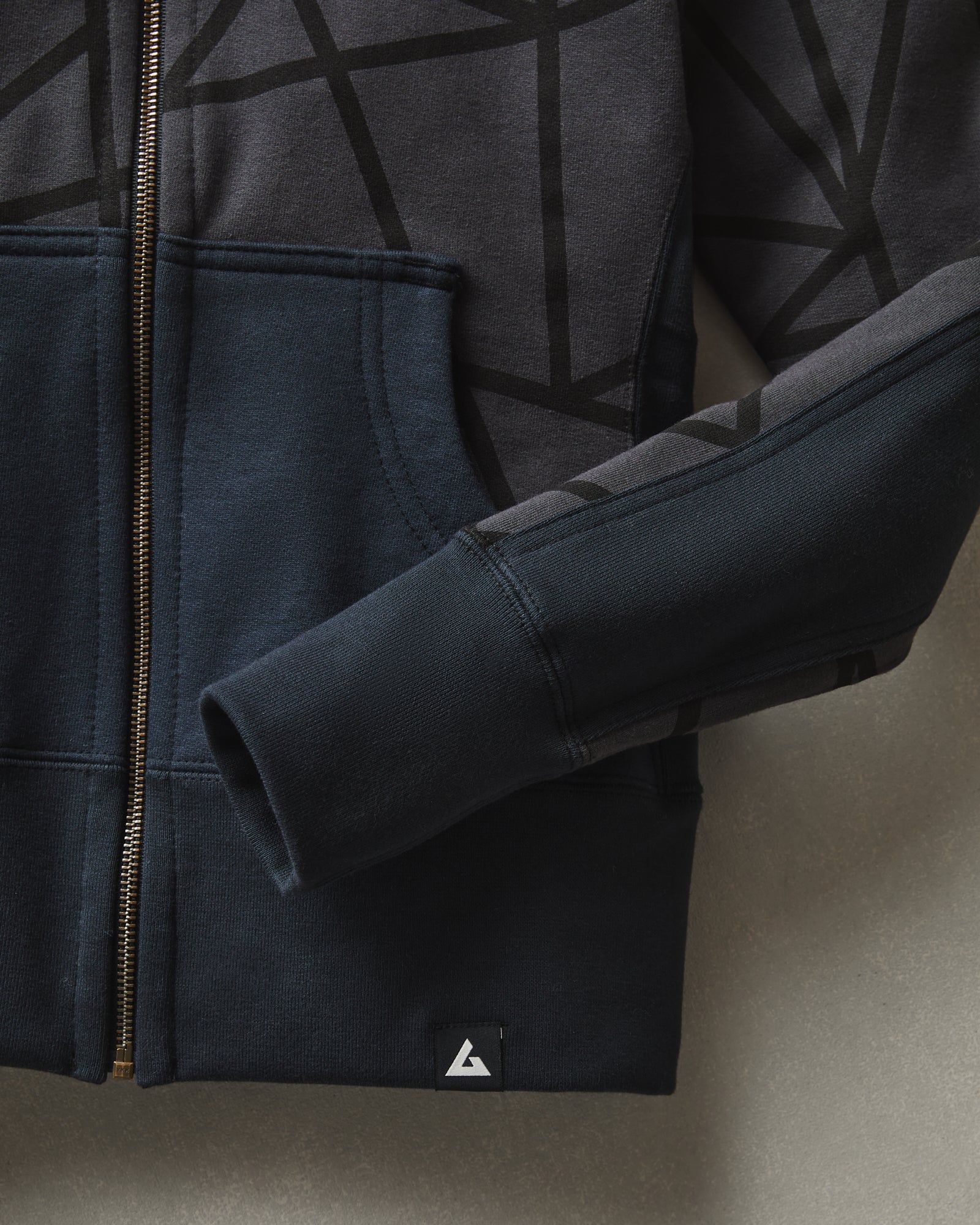 Women's Classic Full Zip - Geo Stealth Vault sold by American Giant product image thumbnail 4