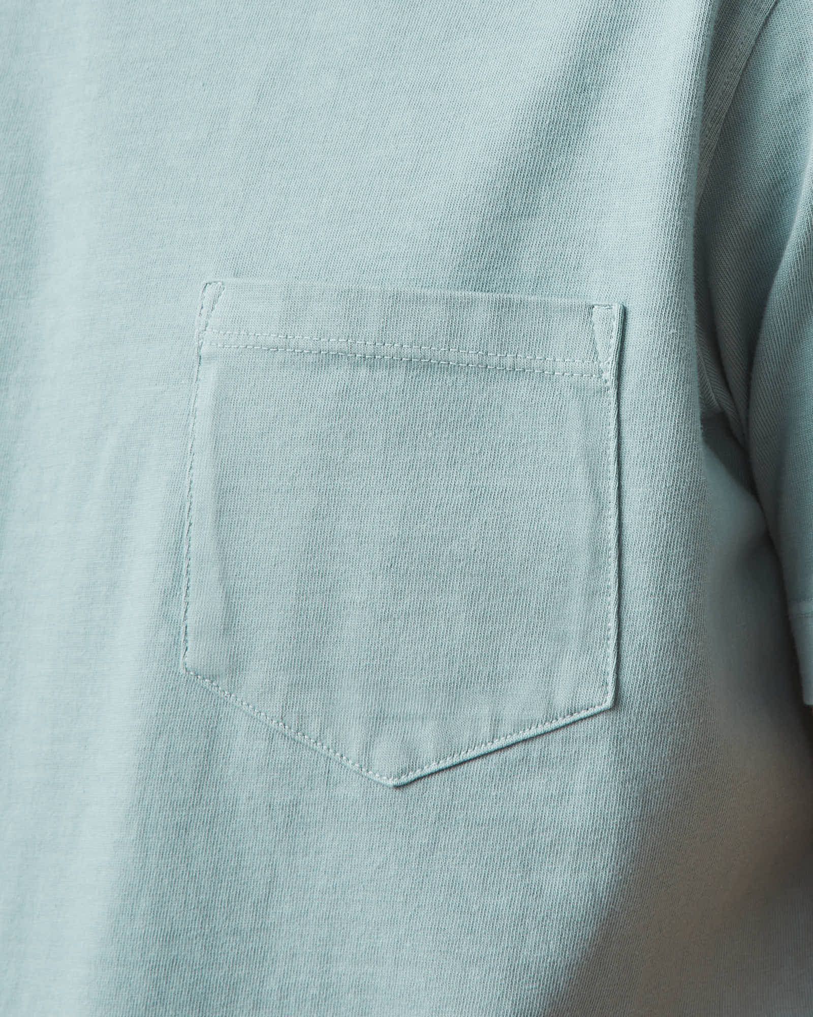 Men's Heavyweight Pocket Tee - Arona Blue sold by American Giant product image thumbnail 3