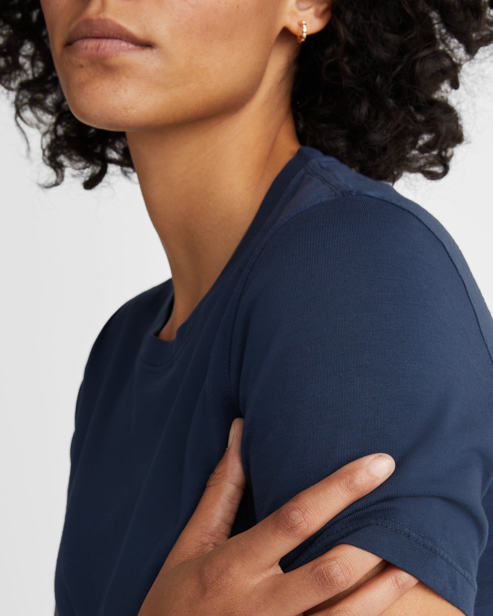 Classic Cotton Crew Tee - Varsity Blue sold by American Giant product image thumbnail 3