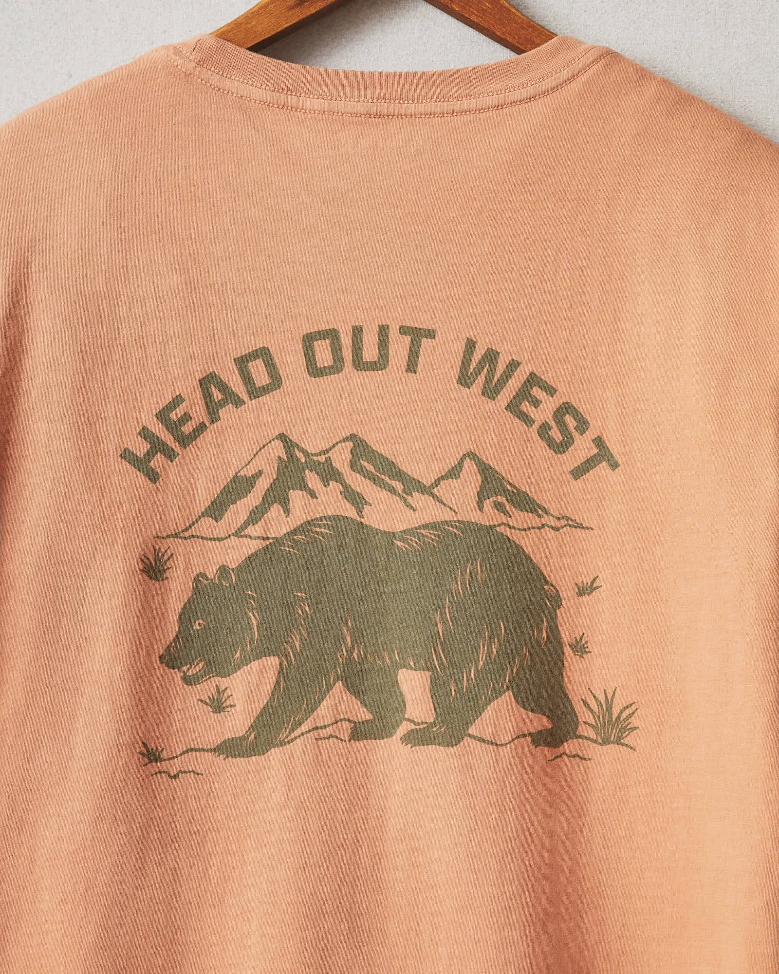 Classic Cotton Crew Tee Regional - West sold by American Giant product image thumbnail 4