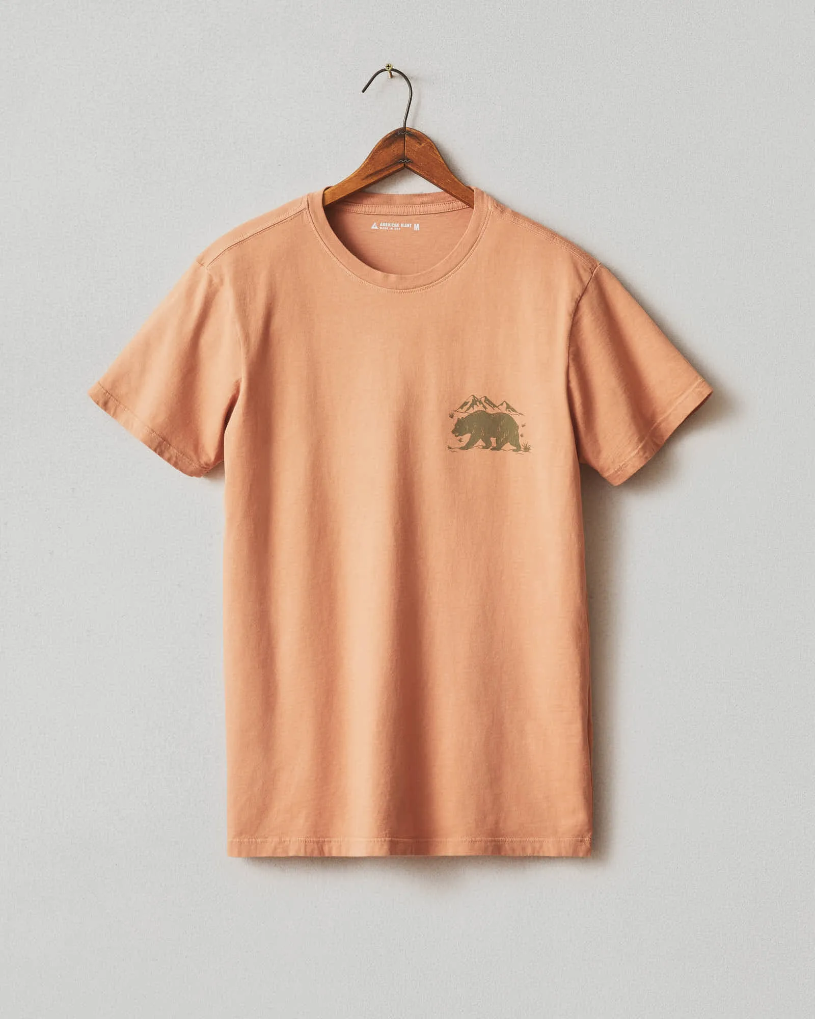 Classic Cotton Crew Tee Regional - West sold by American Giant
