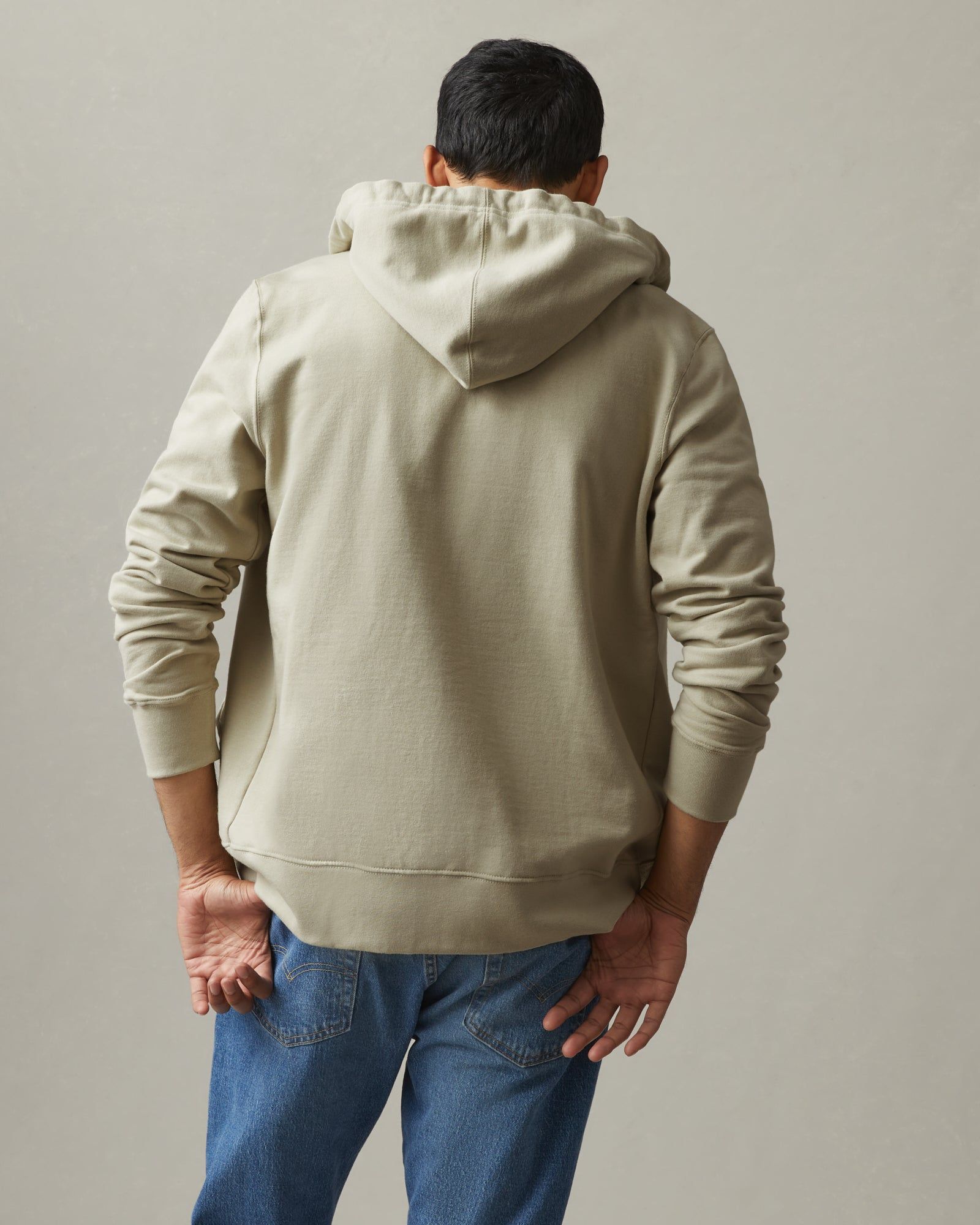 Carolina Midweight Full Zip - Tidal Foam sold by American Giant product image thumbnail 3