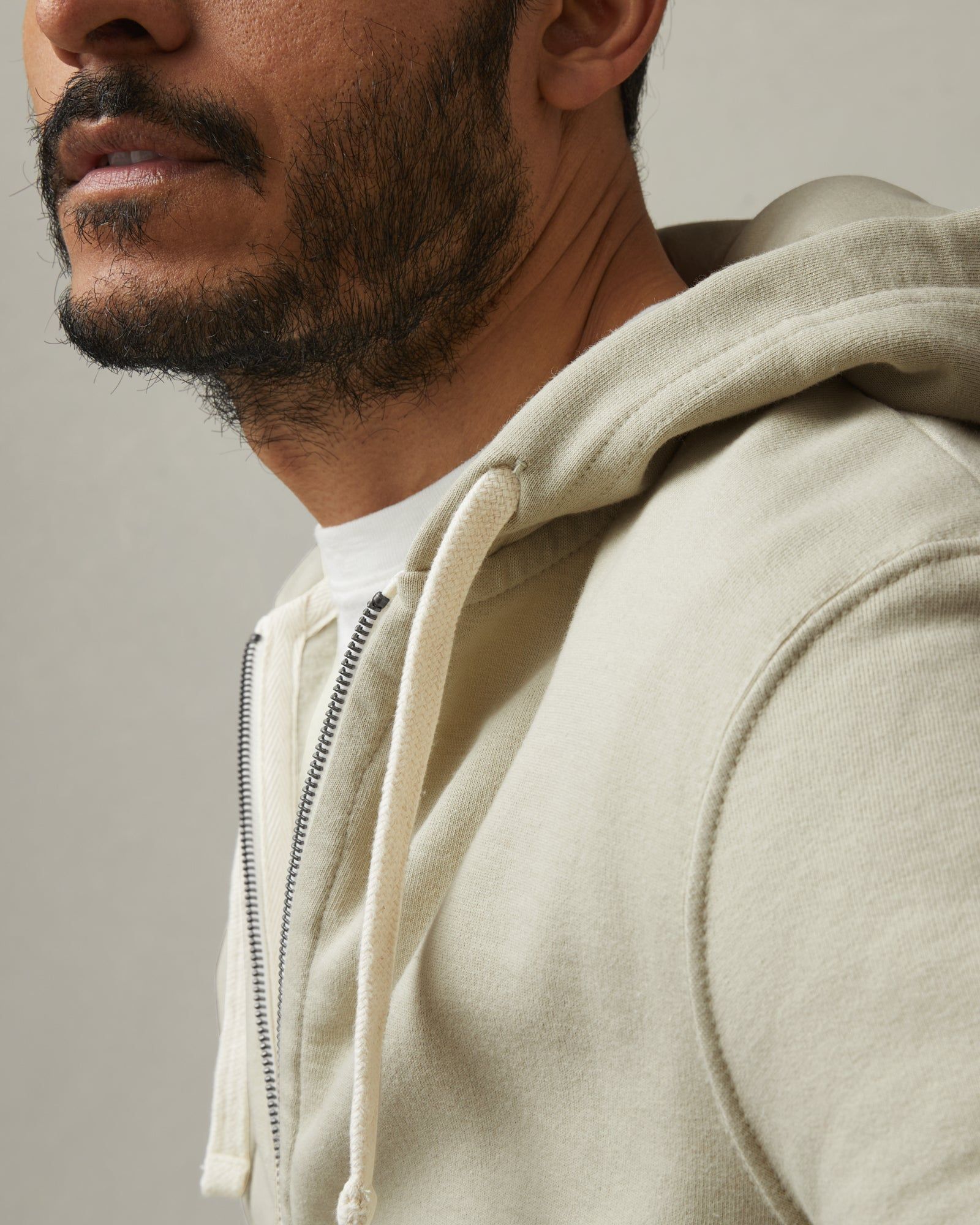 Carolina Midweight Full Zip - Tidal Foam sold by American Giant product image thumbnail 5