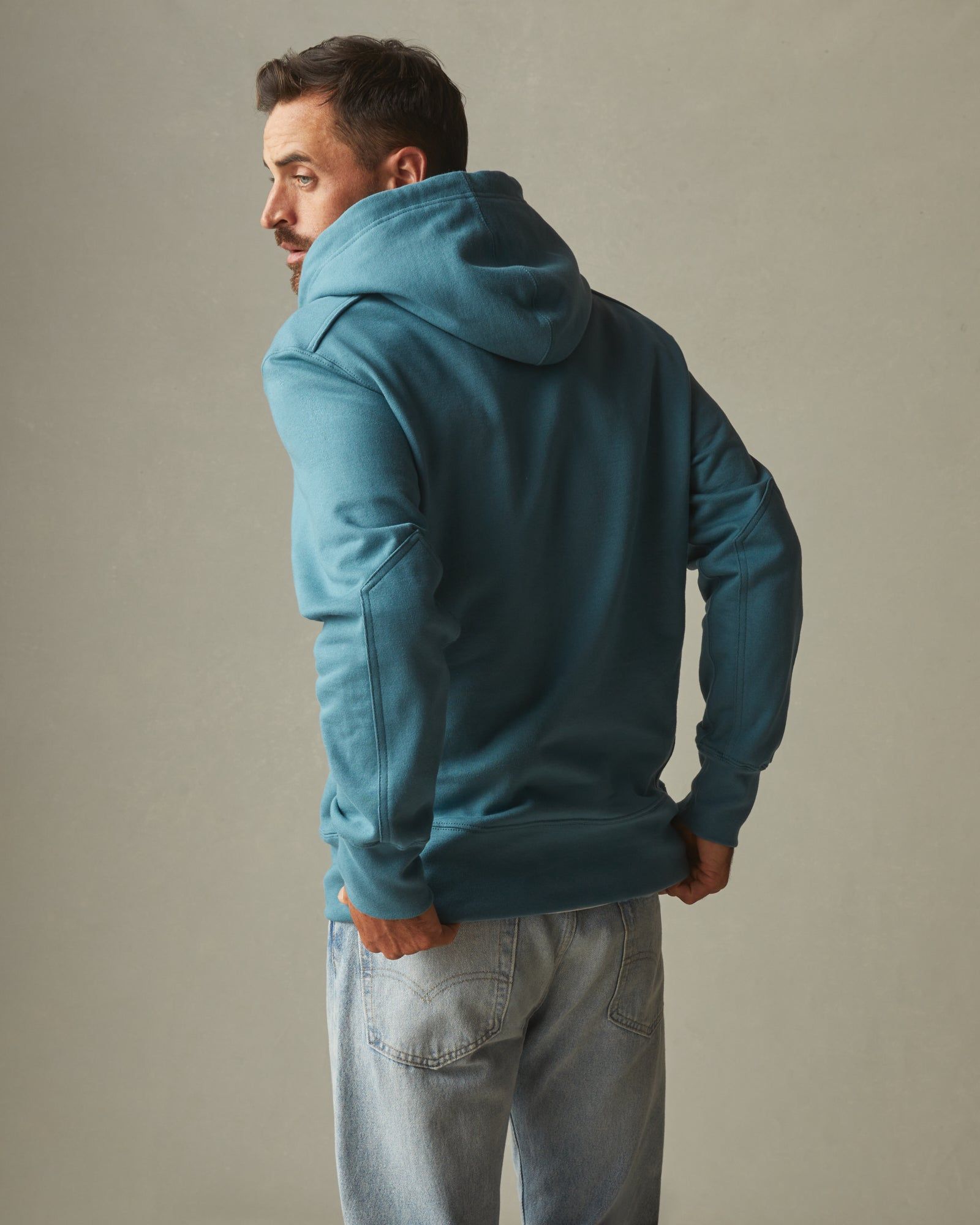 Classic Pullover - Rainstorm sold by American Giant product image thumbnail 2