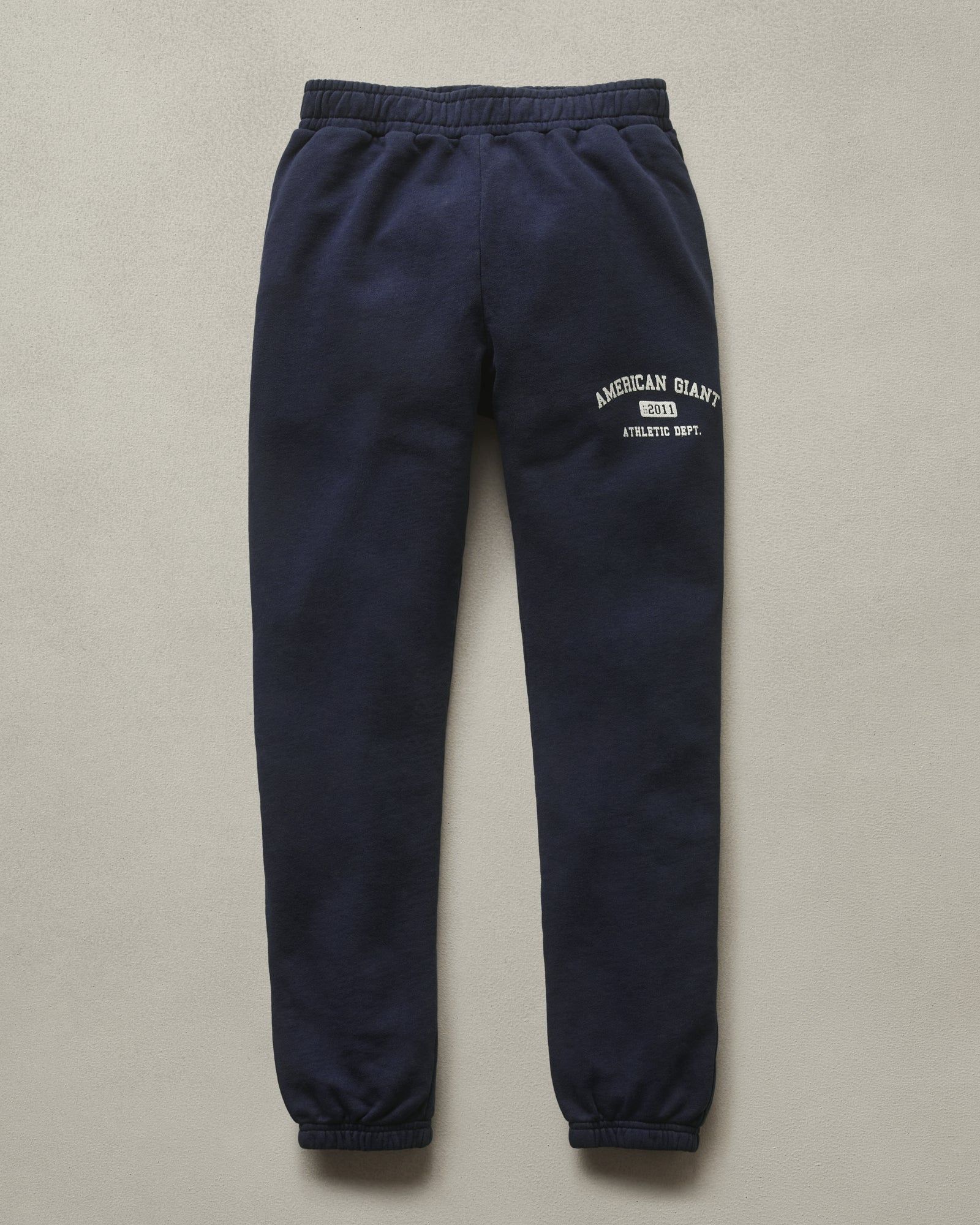 Collegiate Graphic Sweatpant - Dress Navy sold by American Giant