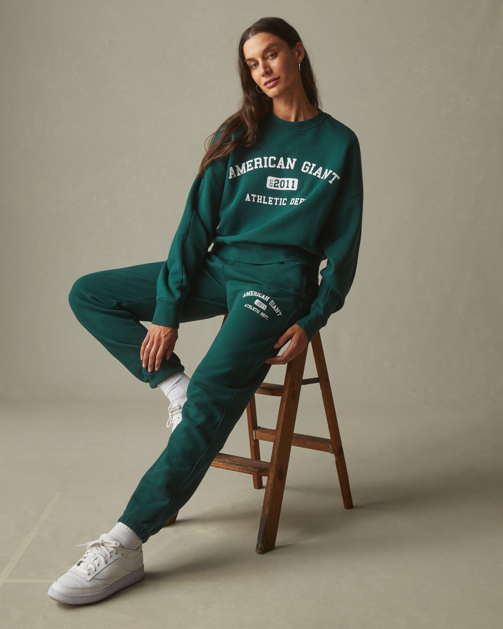 Collegiate Graphic Sweatpant - Dress Navy sold by American Giant product image thumbnail 5