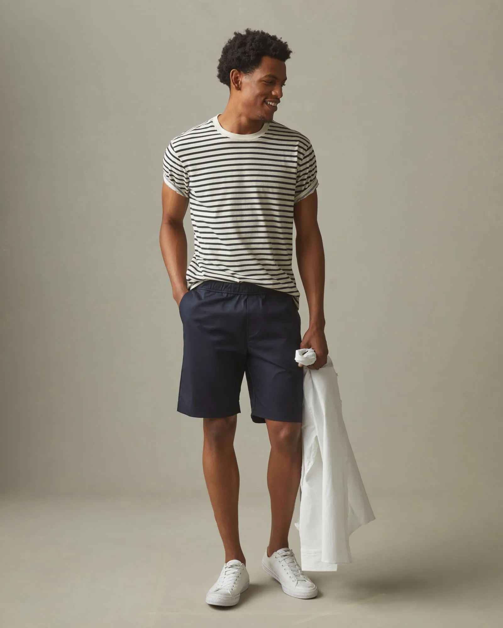 Lightweight Beach Short - Dark Navy sold by American Giant product image thumbnail 4