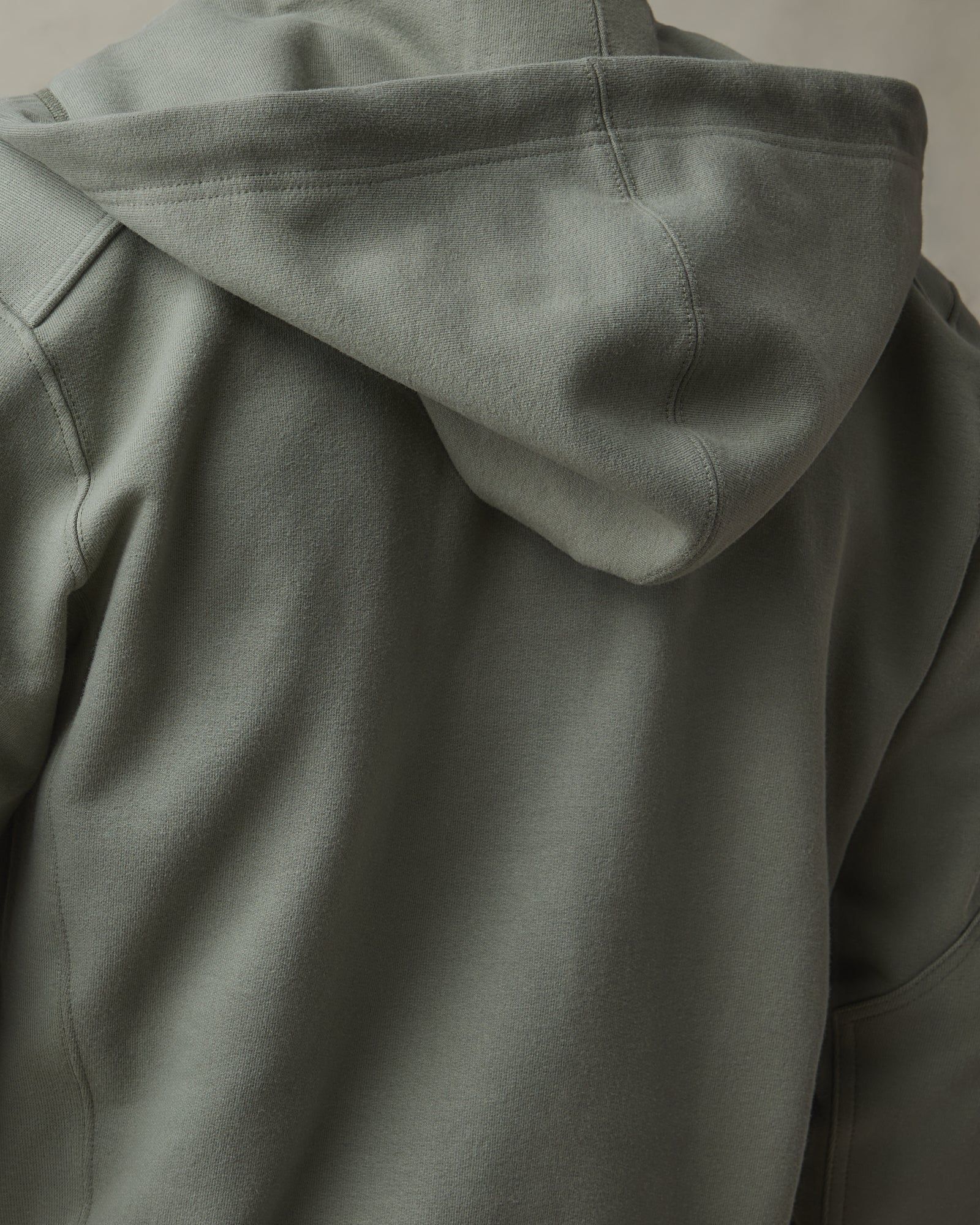 Classic Full Zip - Agave Green sold by American Giant product image thumbnail 4
