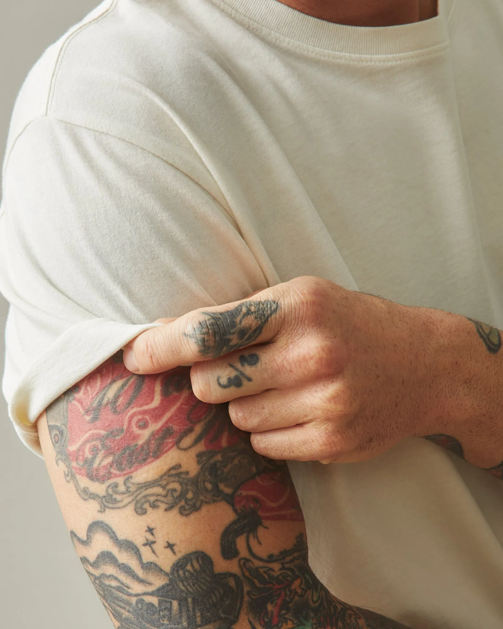 Classic Cotton Crew Tee - Turtledove sold by American Giant product image thumbnail 3