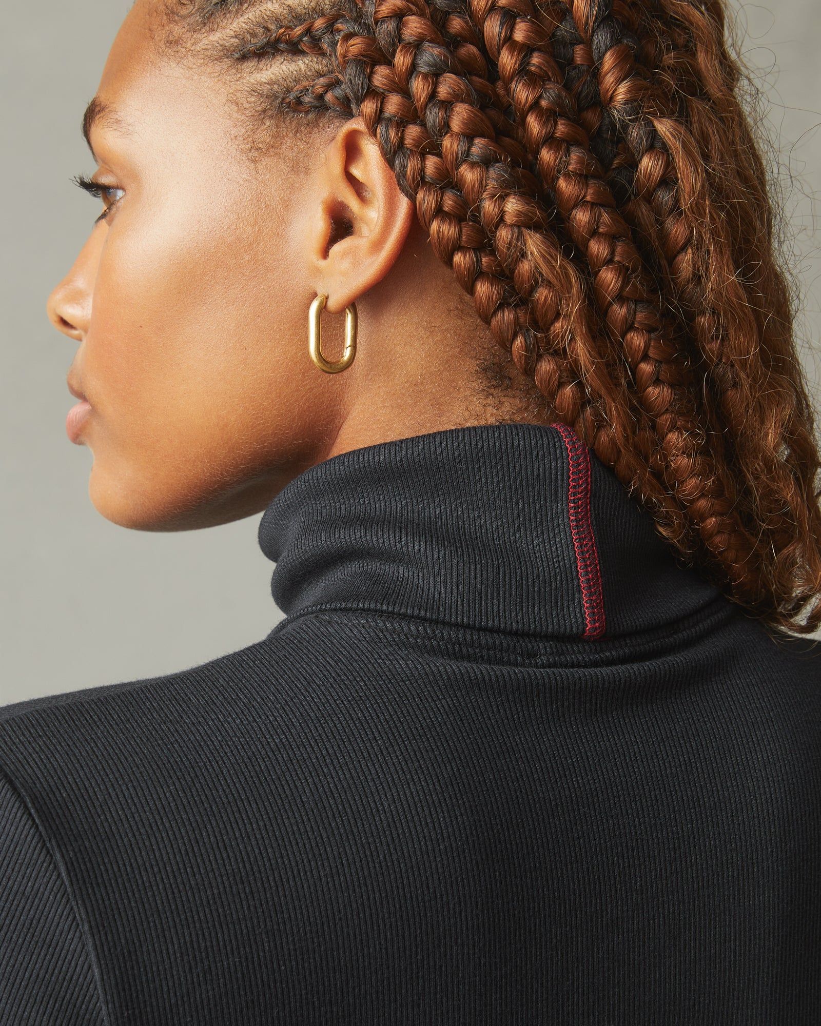 Rib Turtleneck - Meteorite sold by American Giant product image thumbnail 3