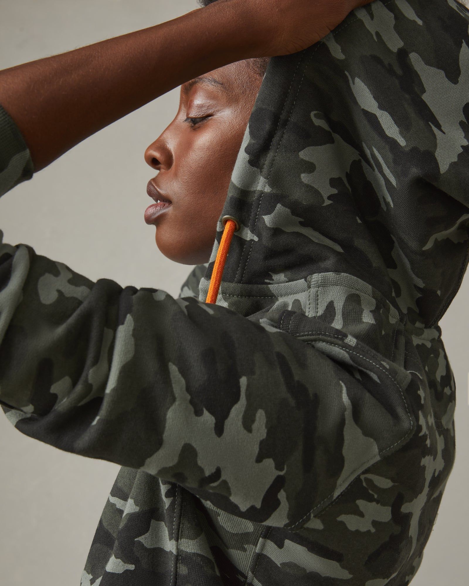 Classic Full Zip - Forest Camo sold by American Giant product image thumbnail 4