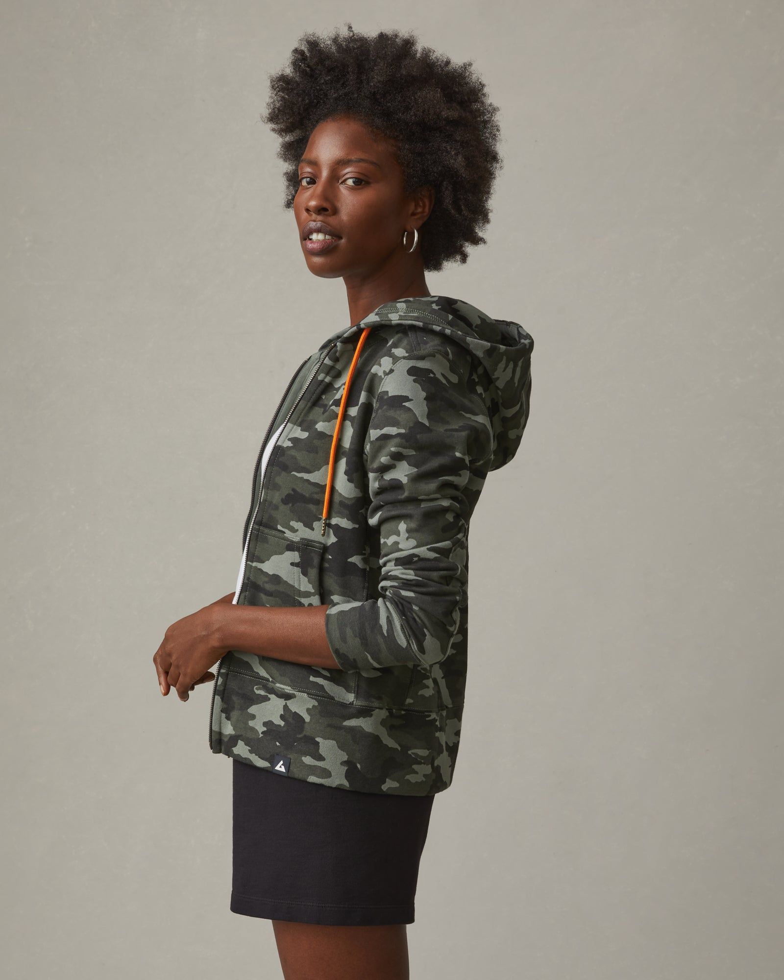 Classic Full Zip - Forest Camo sold by American Giant product image thumbnail 2