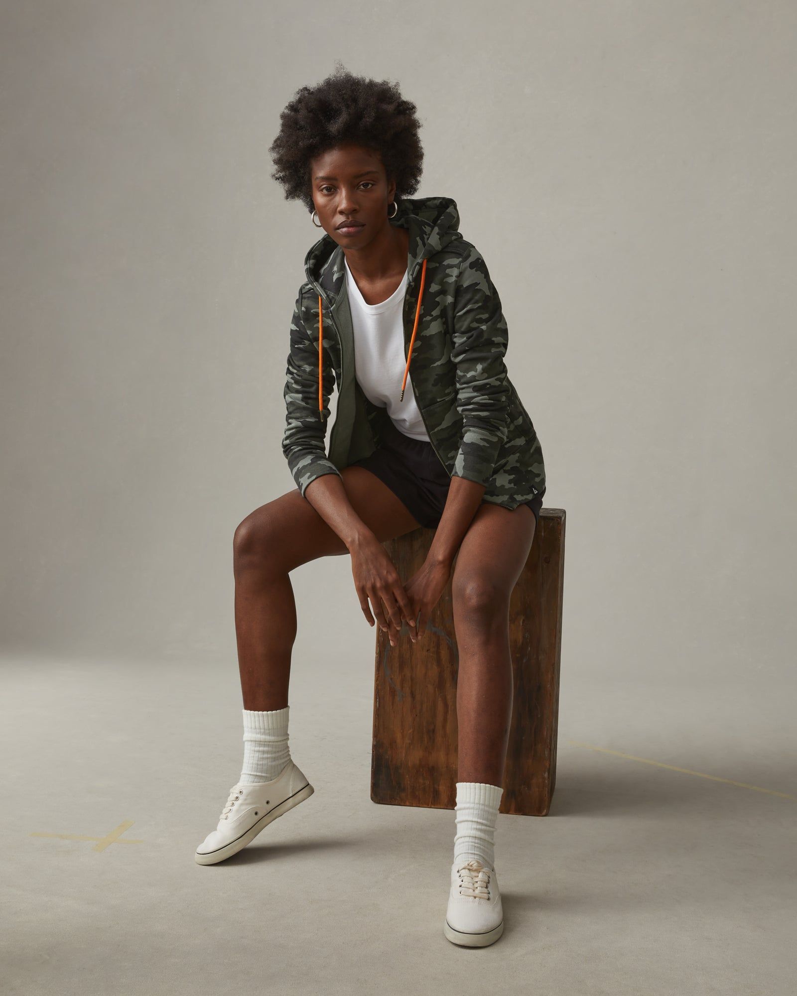 Classic Full Zip - Forest Camo sold by American Giant product image thumbnail 7