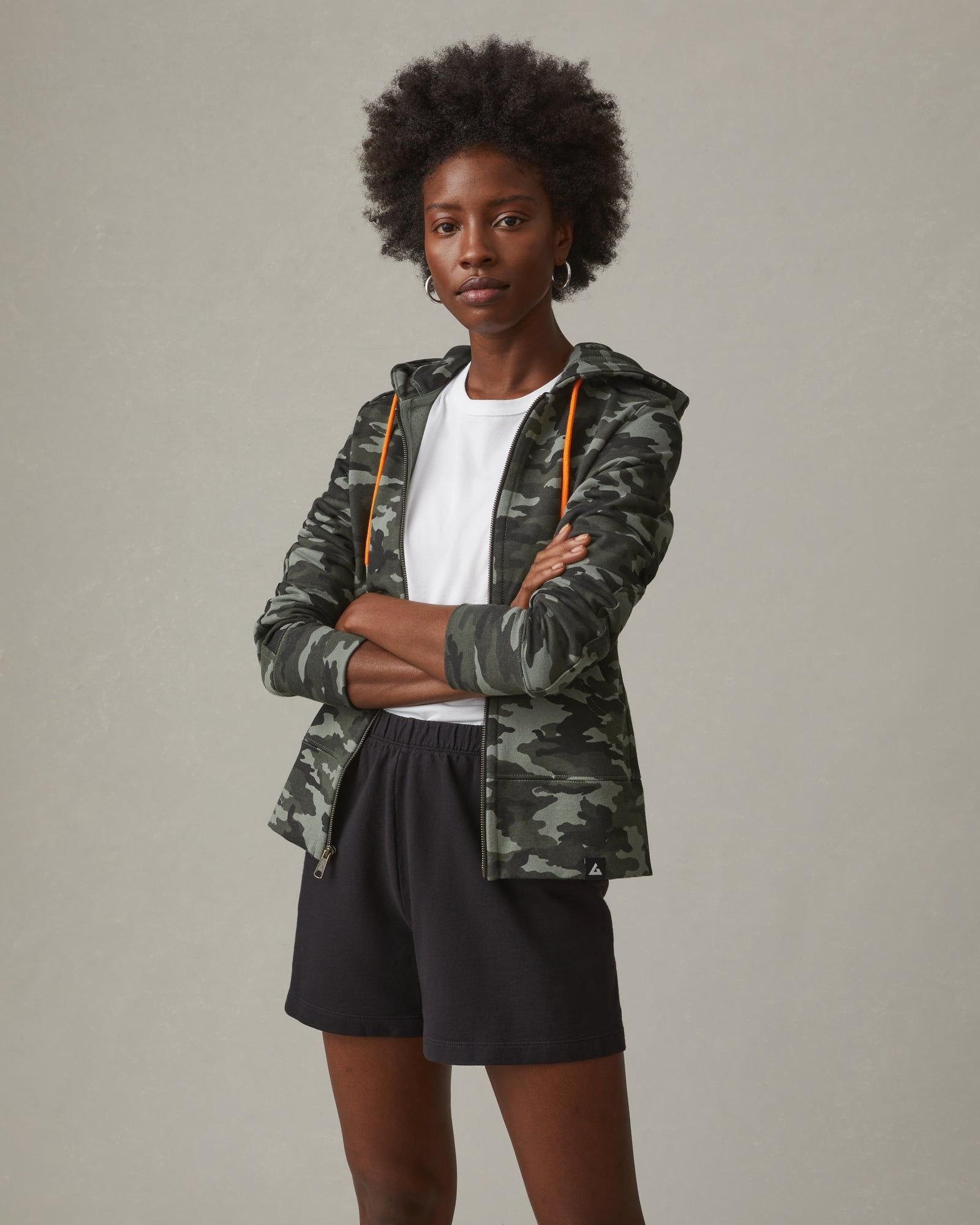 Classic Full Zip - Forest Camo sold by American Giant