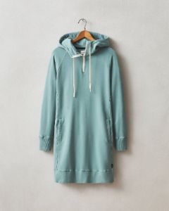 Women's Zipper Hoodie Dress - Azure Sage sold by American Giant
