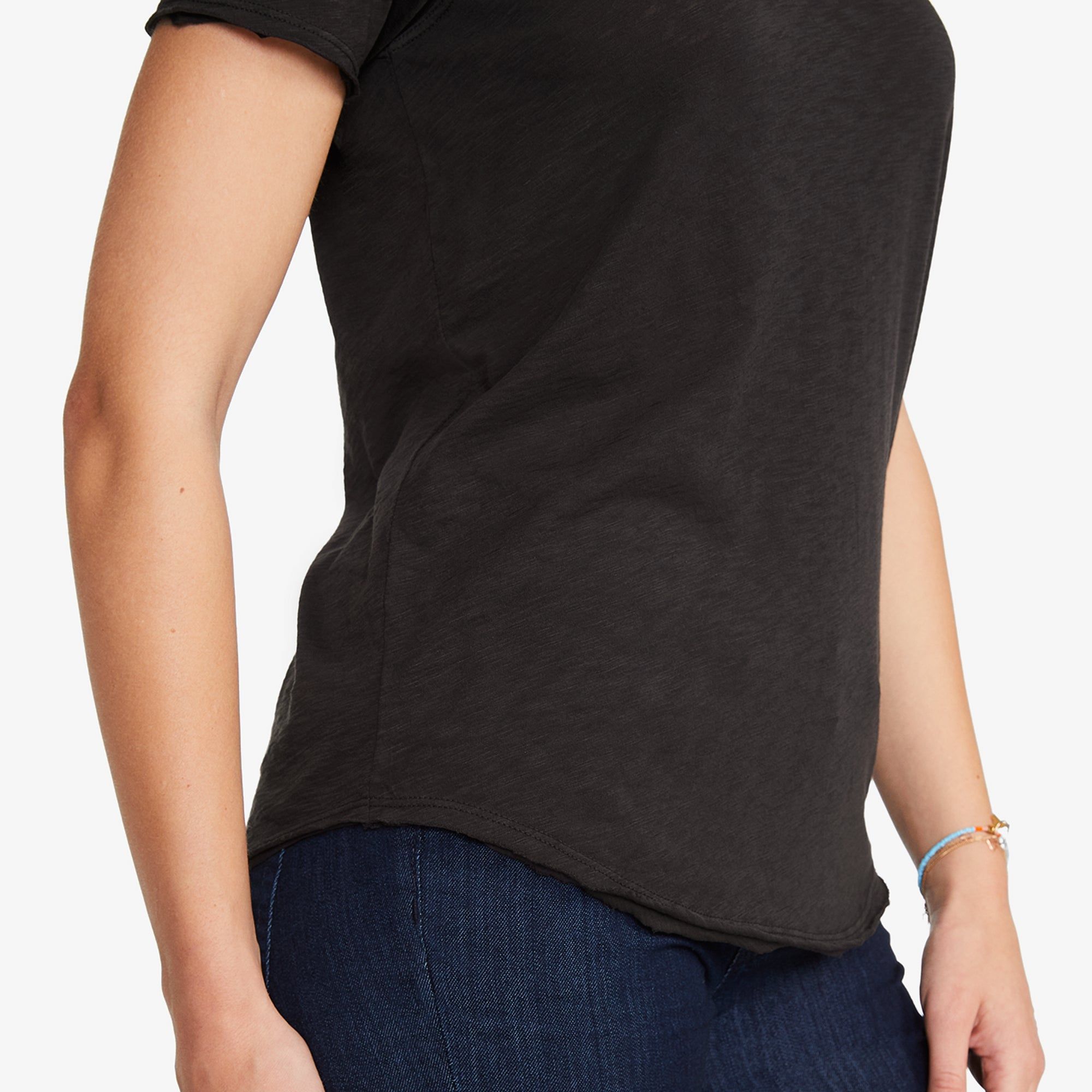 Airy Supima Crew Tee - Chalkboard sold by American Giant product image thumbnail 4