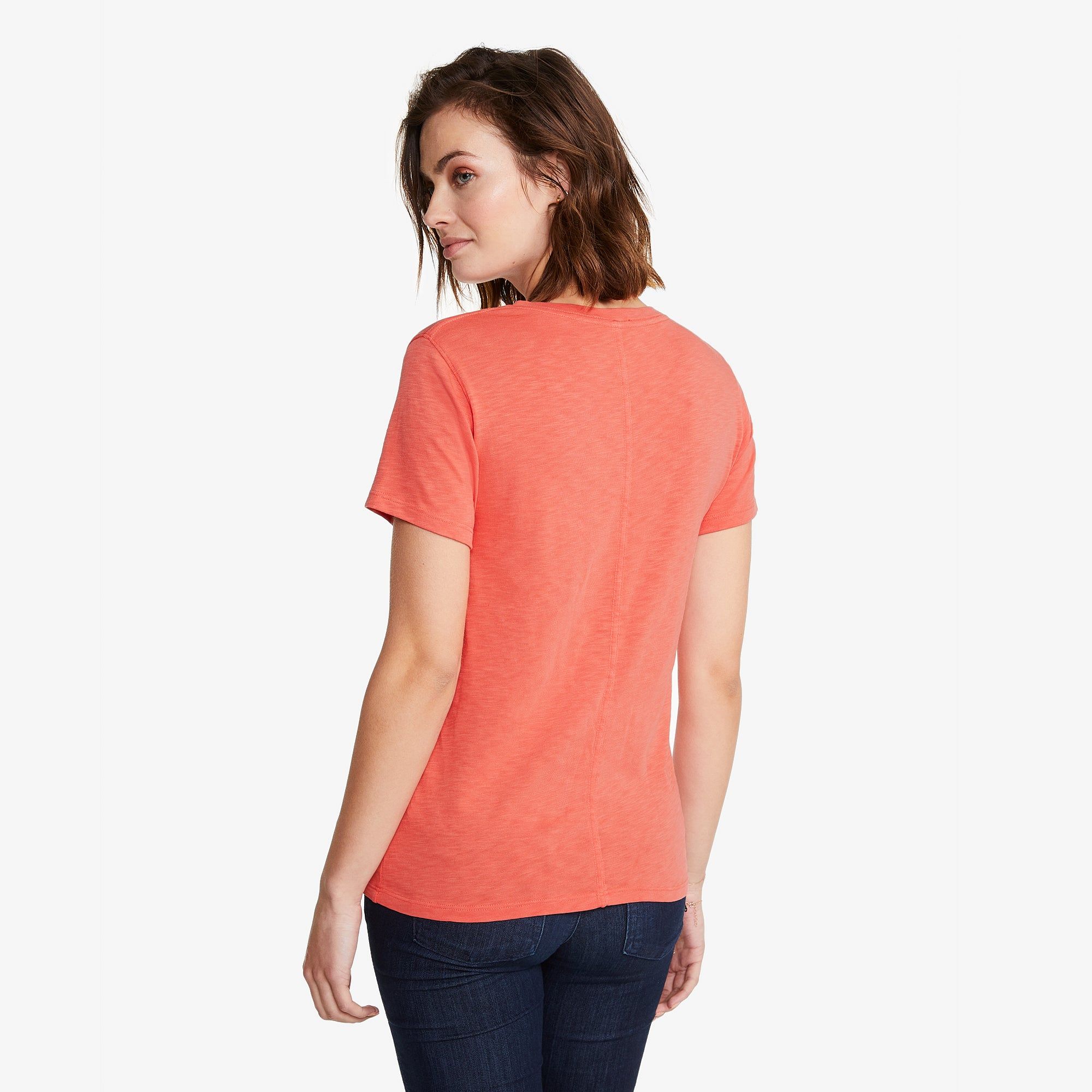 Premium Slub V-Neck Tee - Coral Reef sold by American Giant product image thumbnail 2