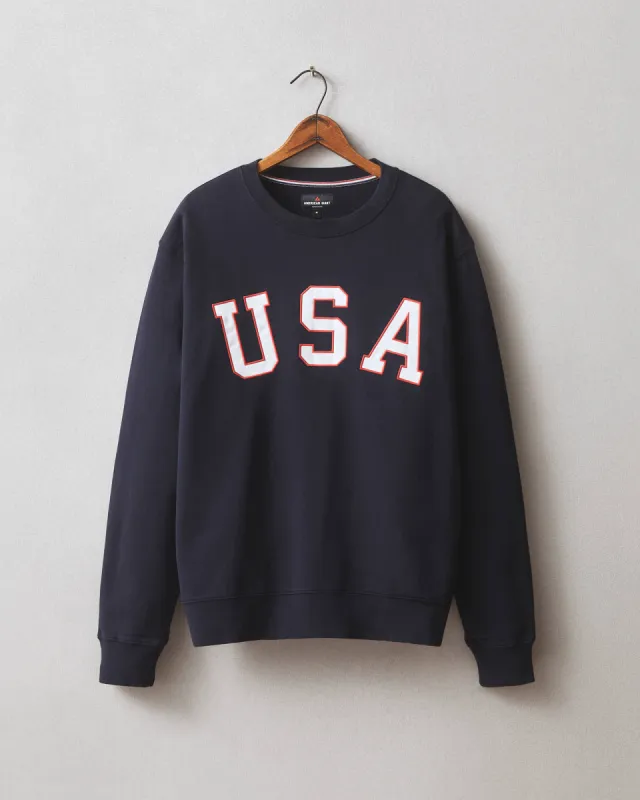 Olympic Crew - Dress Navy sold by American Giant