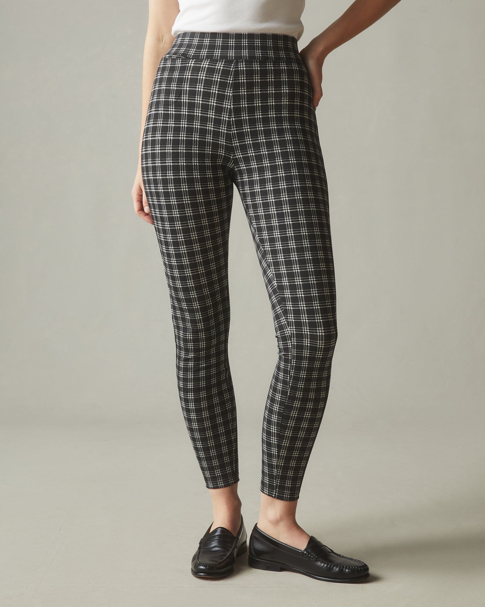 Women's Holiday Legging - Plaid sold by American Giant