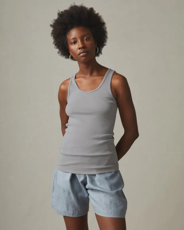 Rib Tank - Cement sold by American Giant