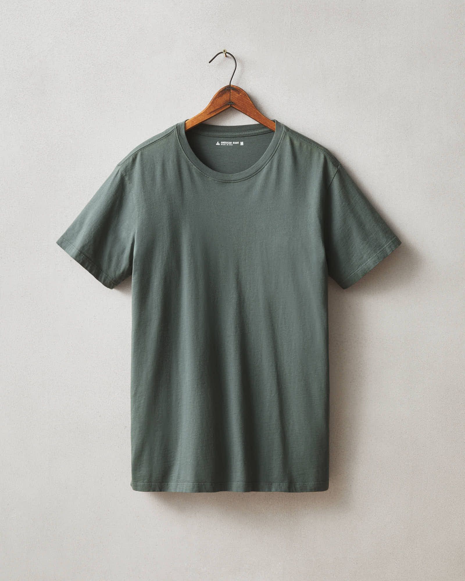 Men's Classic Cotton Crew Tee - Balsam sold by American Giant