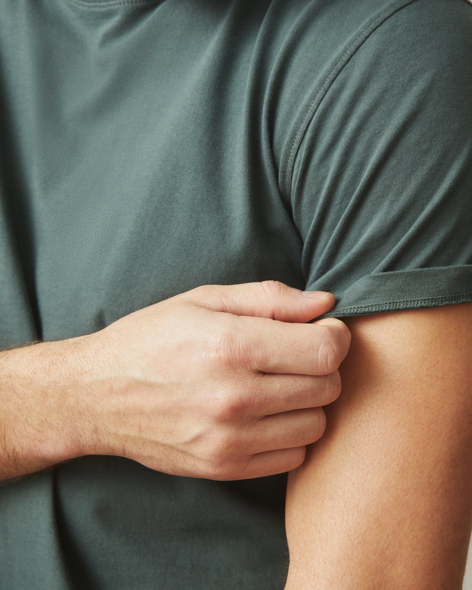 Men's Classic Cotton Crew Tee - Balsam sold by American Giant product image thumbnail 4