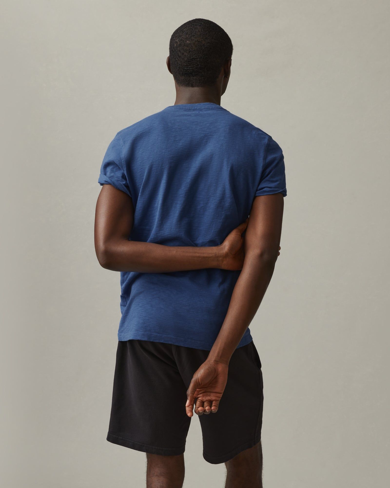 Premium Slub Crew Tee - Harbor Blue sold by American Giant product image thumbnail 3