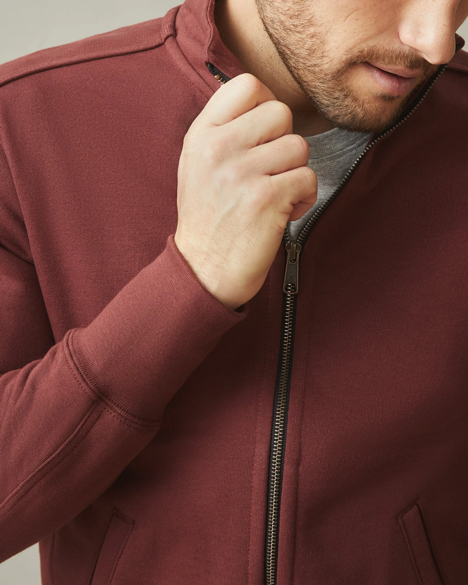 Moto Full Zip - Andorra sold by American Giant product image thumbnail 4