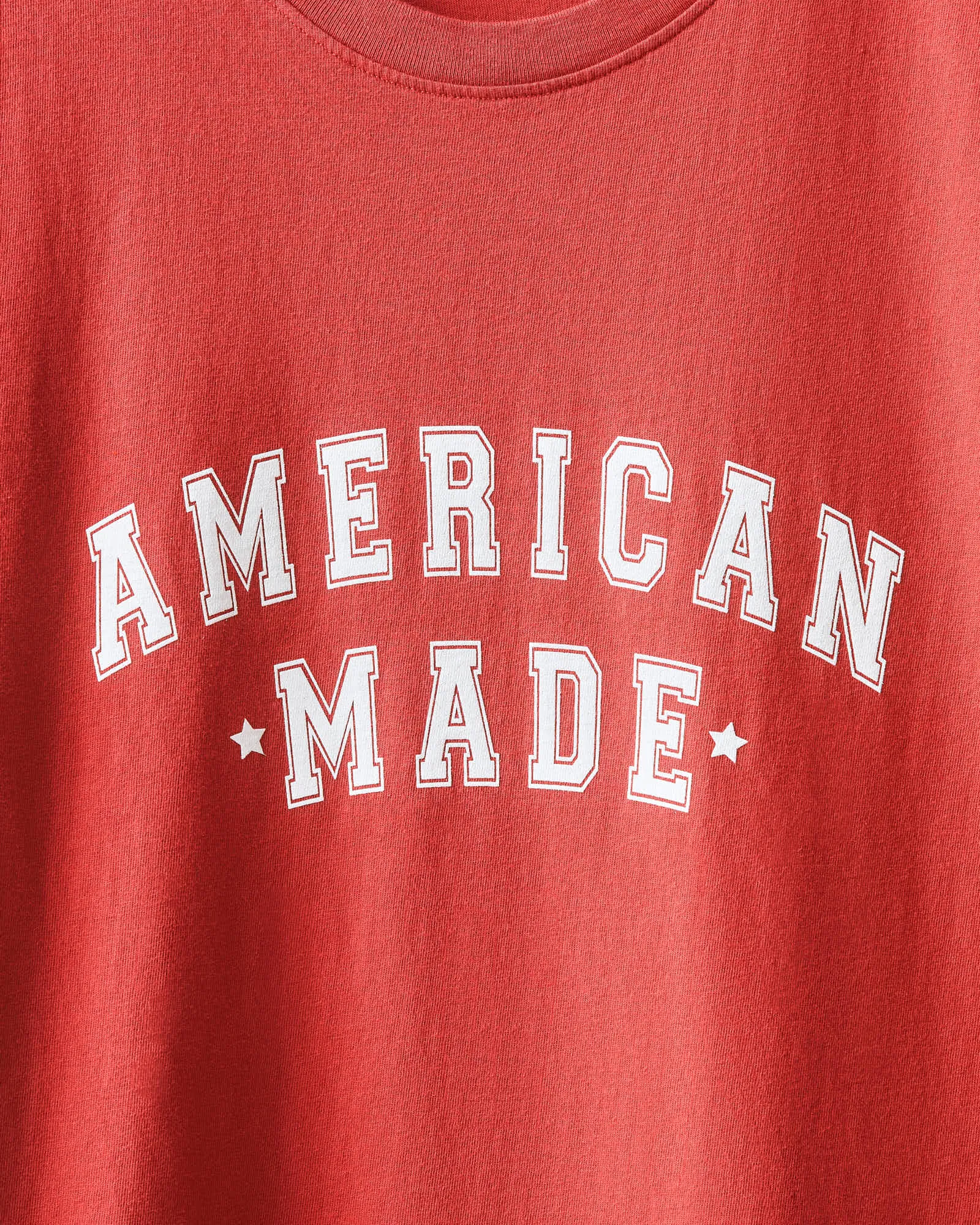 Unisex American Made Tee - Red Desert sold by American Giant product image thumbnail 2