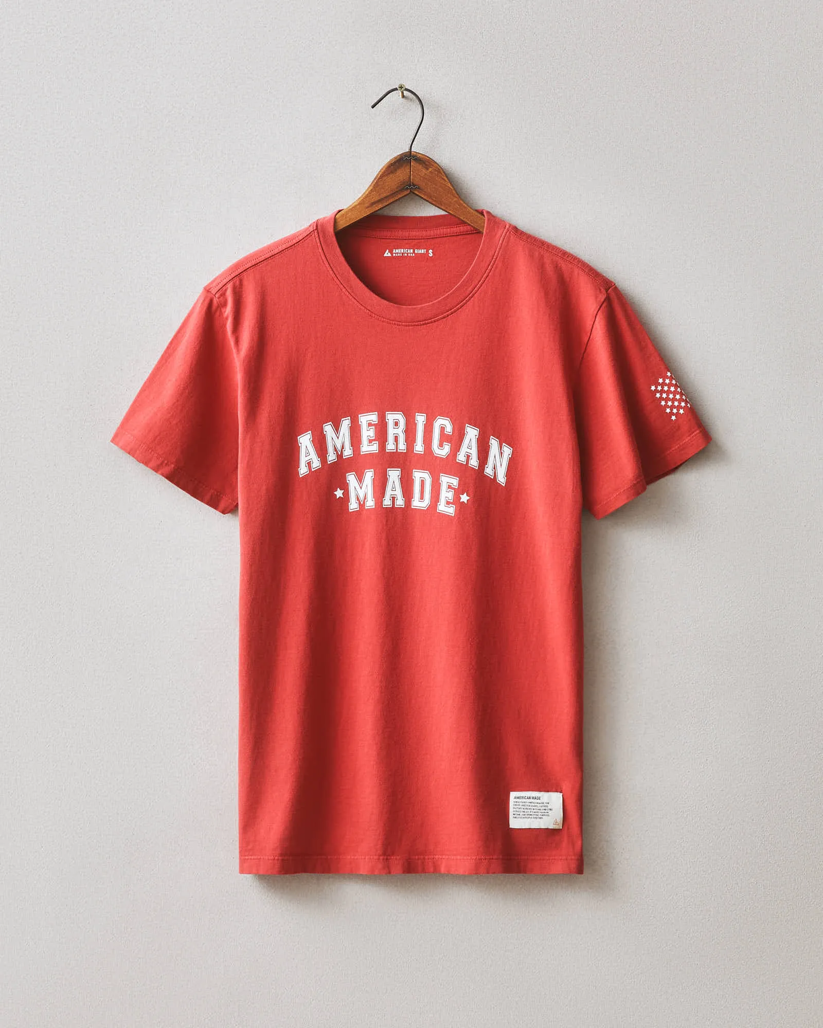 Unisex American Made Tee - Red Desert sold by American Giant