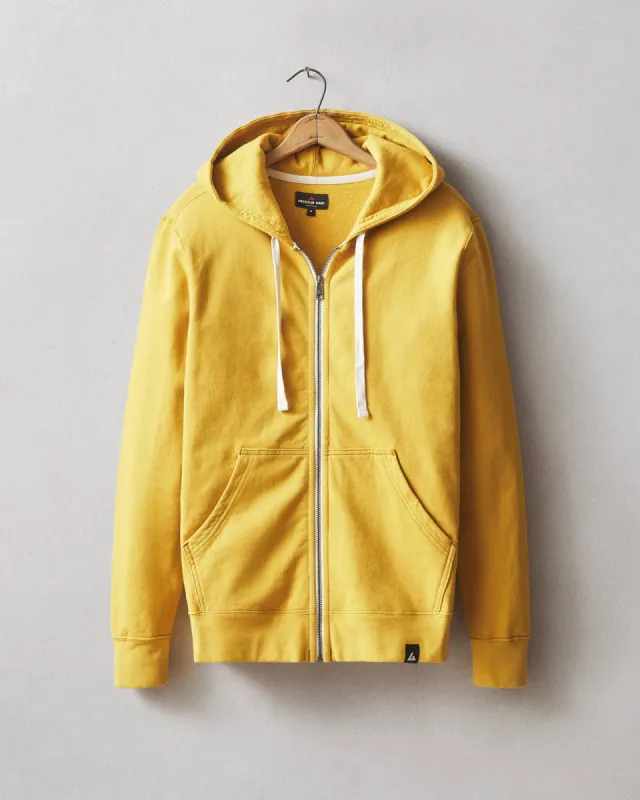 Carolina Full Zip - Golden Honey sold by American Giant