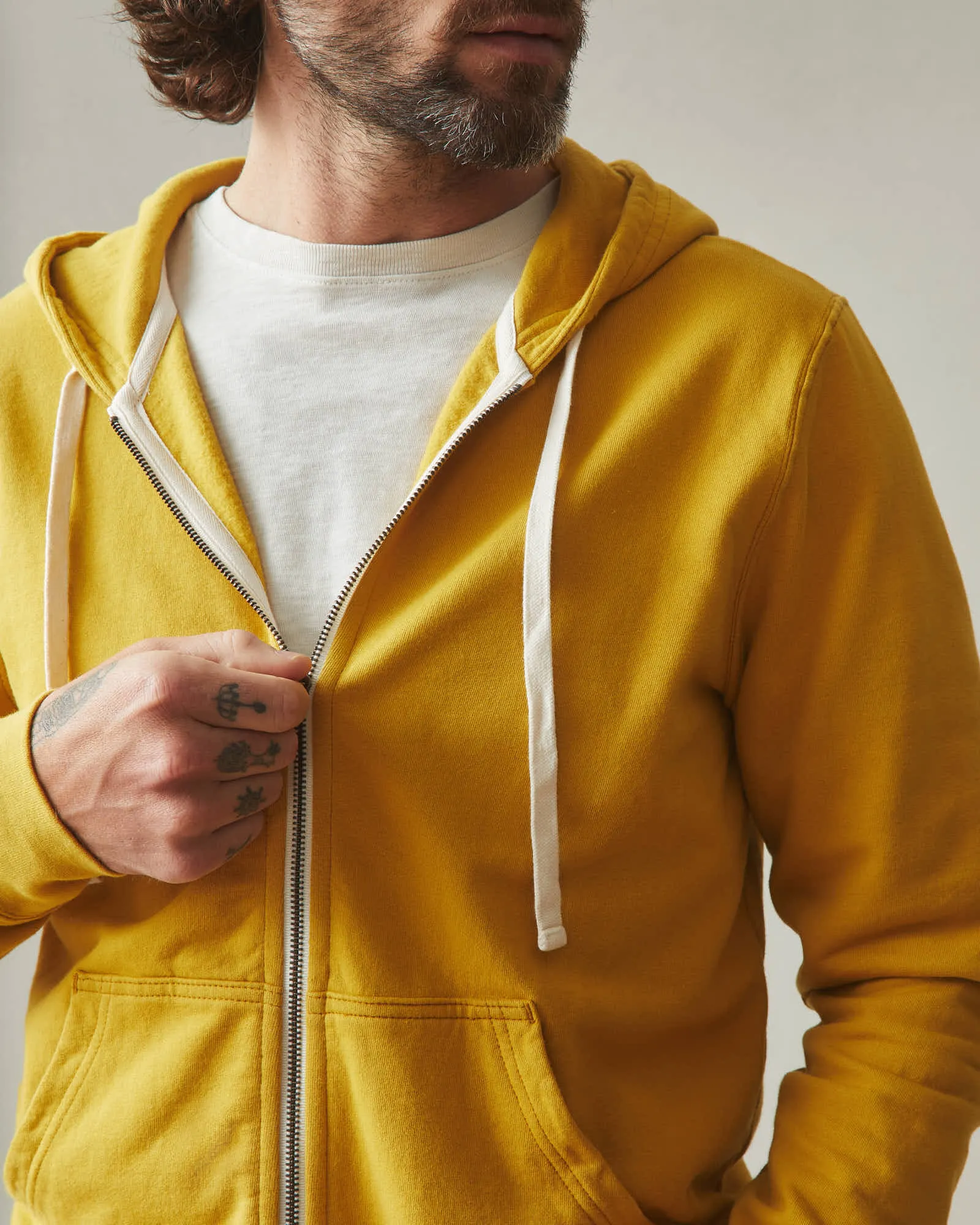 Carolina Full Zip - Golden Honey sold by American Giant product image thumbnail 4