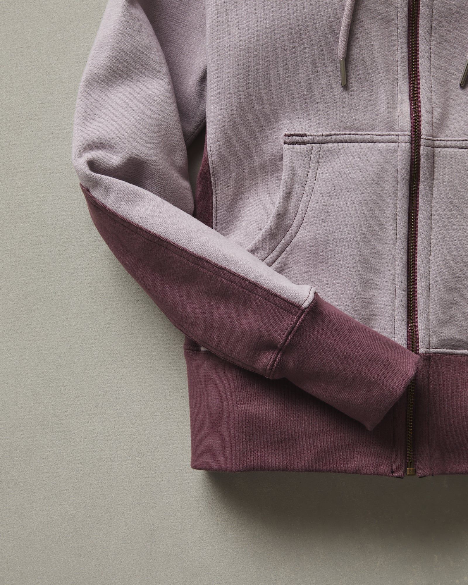 Classic Full Zip - Silver Lilac Vault sold by American Giant product image thumbnail 4