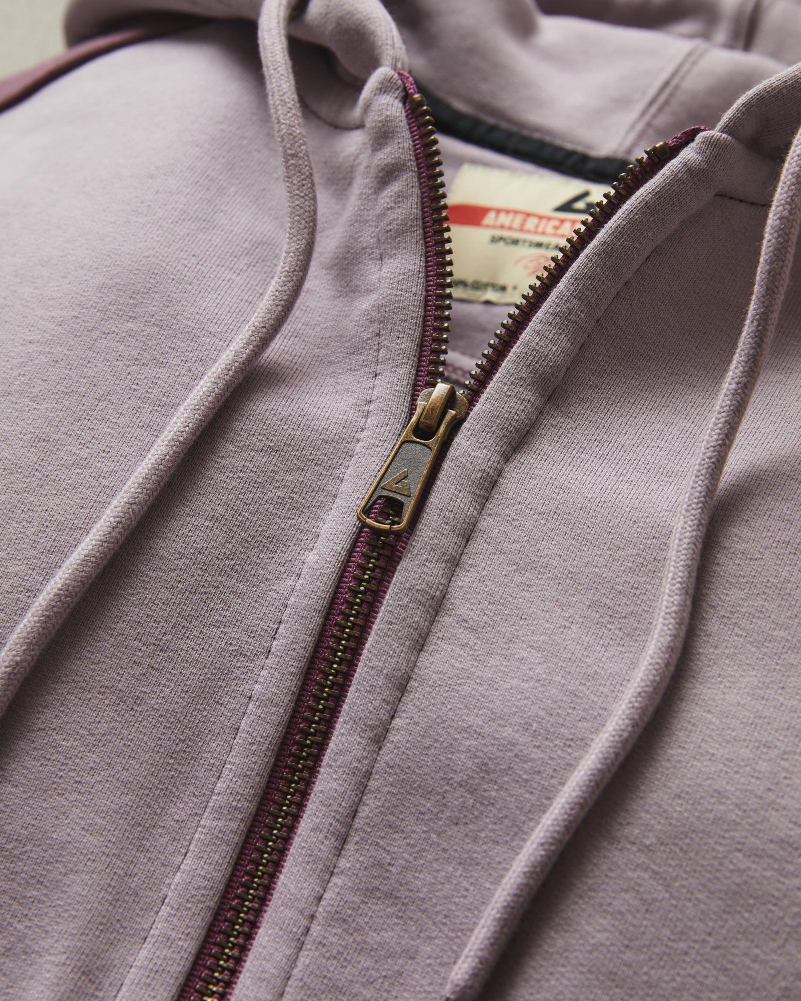 Classic Full Zip - Silver Lilac Vault sold by American Giant product image thumbnail 5