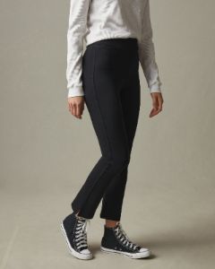 No-BS High-Rise Kick Flare Pant - Super Black sold by American Giant