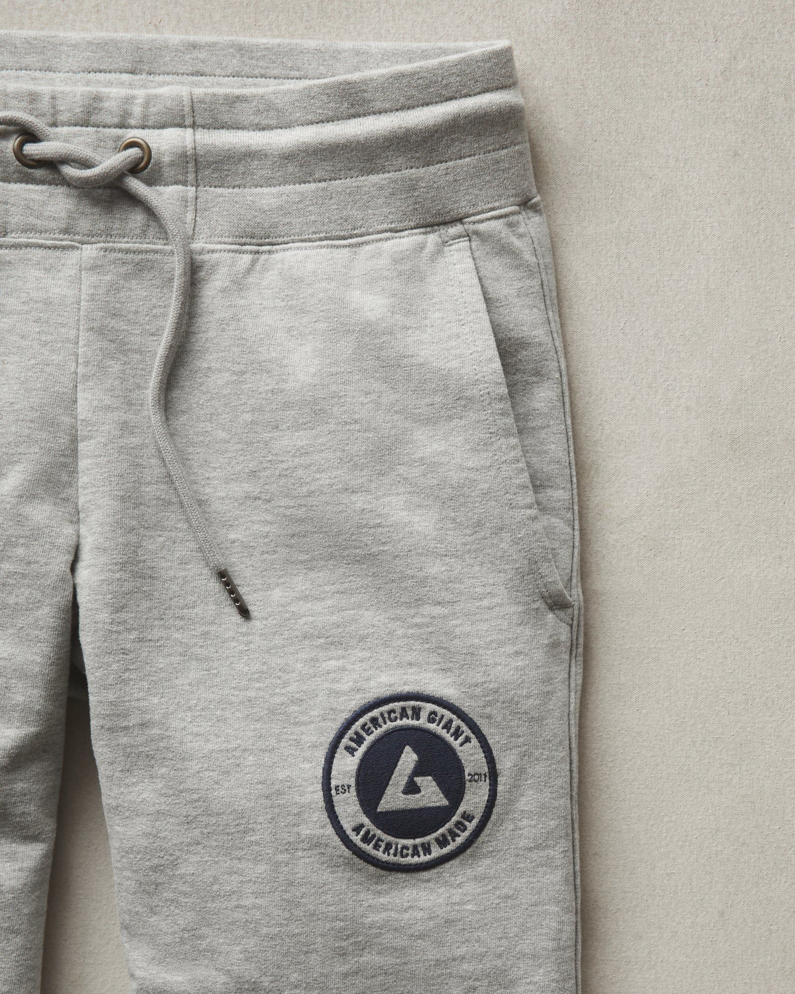 Classic Sweatpant - Collegiate Patch - Athletic Heather sold by American Giant product image thumbnail 2