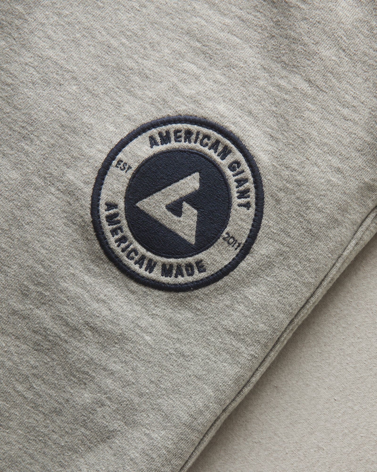 Classic Sweatpant - Collegiate Patch - Athletic Heather sold by American Giant product image thumbnail 3