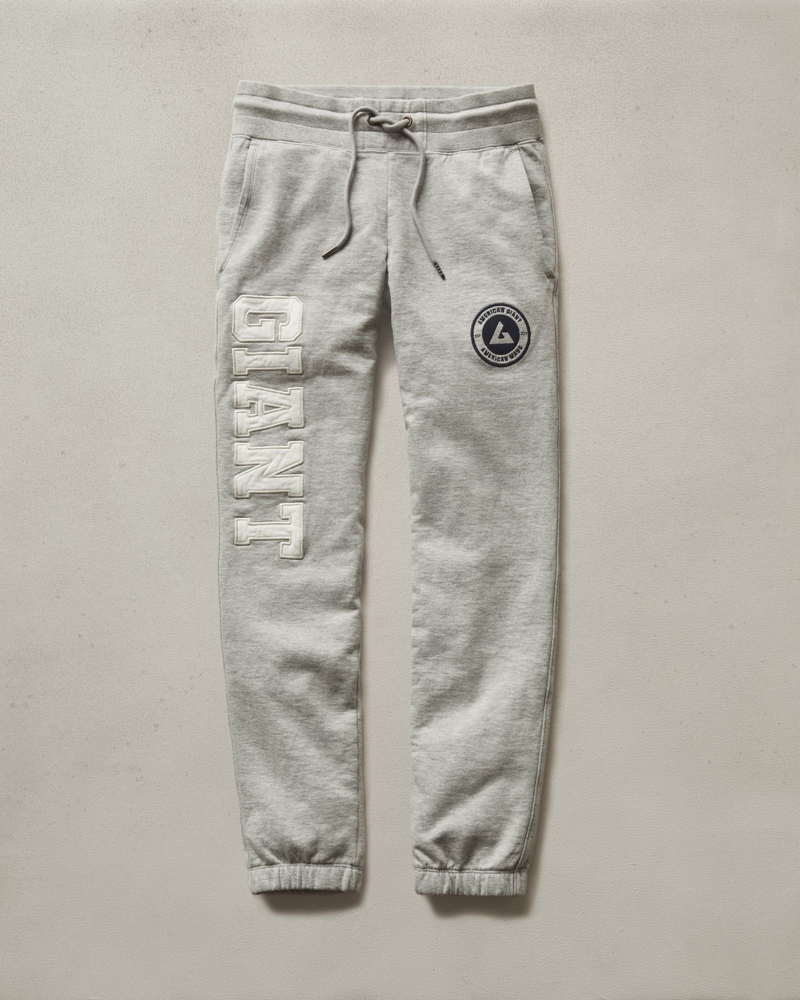 Classic Sweatpant - Collegiate Patch - Athletic Heather sold by American Giant