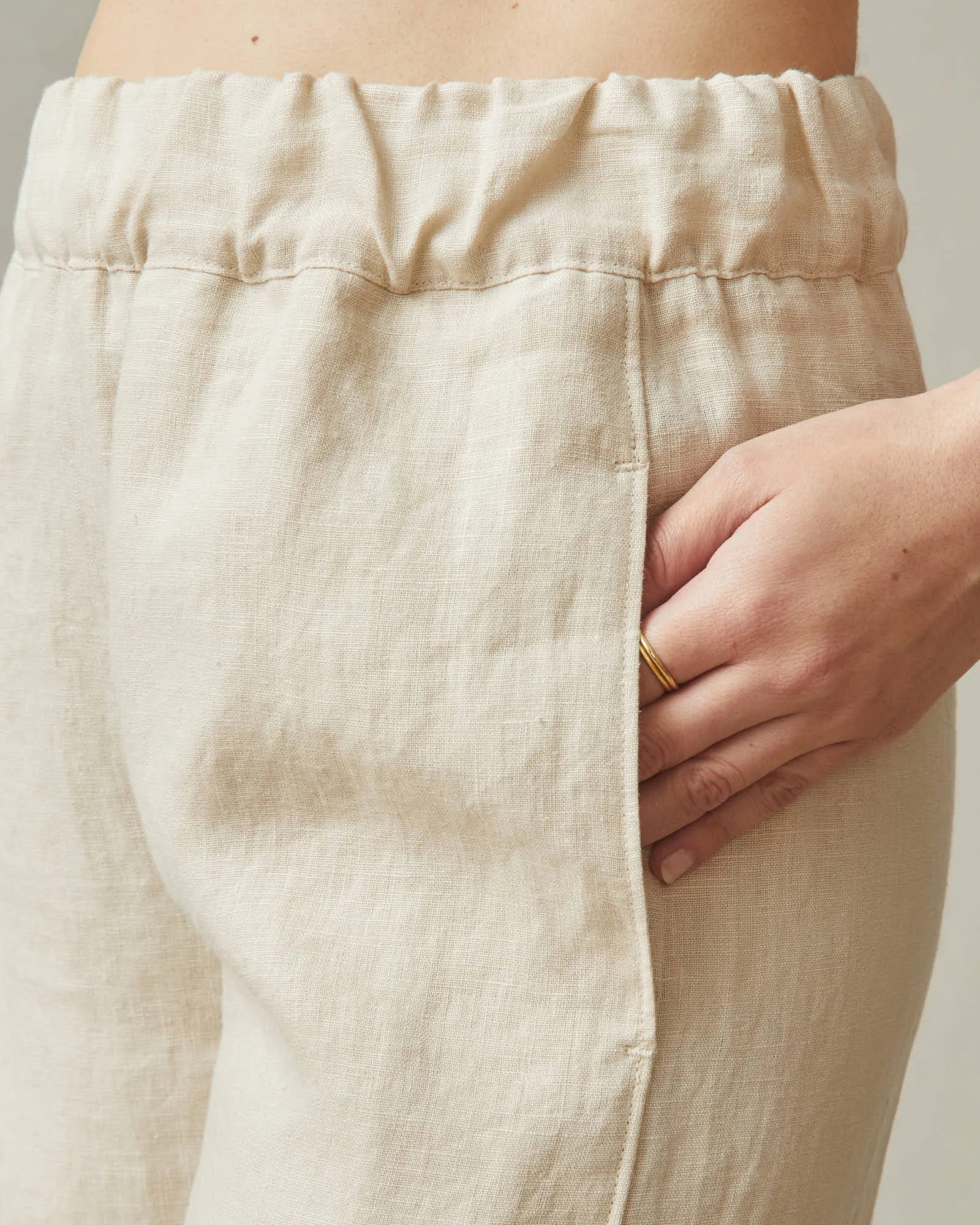 Women's Easy Linen Wide Leg Pant - Cotton sold by American Giant product image thumbnail 5