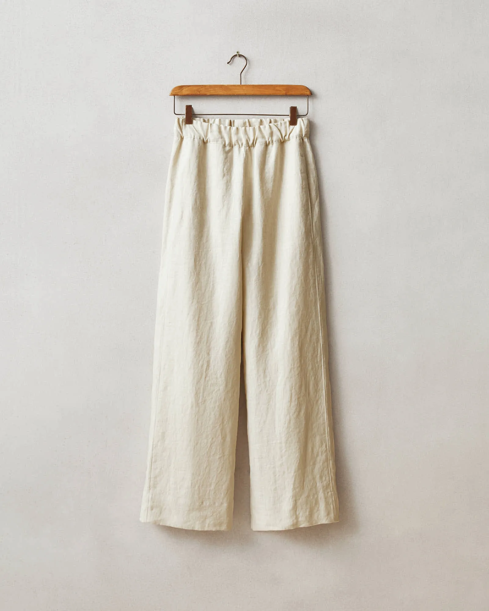 Women's Easy Linen Wide Leg Pant - Cotton sold by American Giant