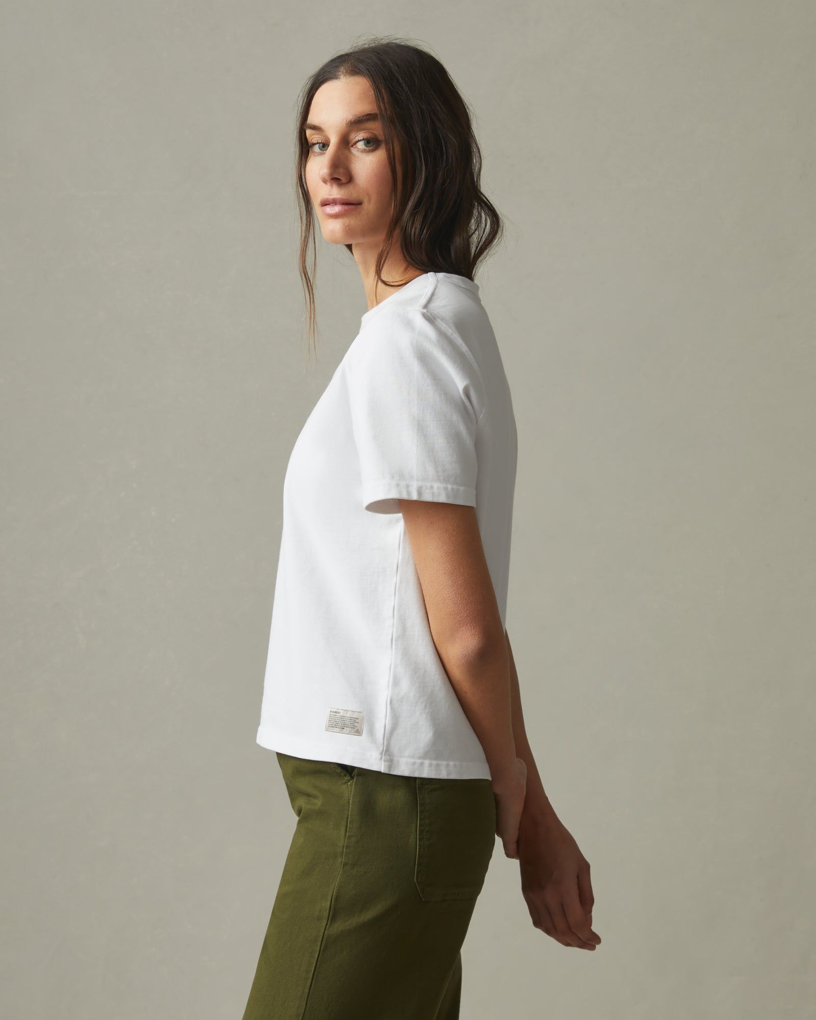 Everest Tee - White sold by American Giant product image thumbnail 2