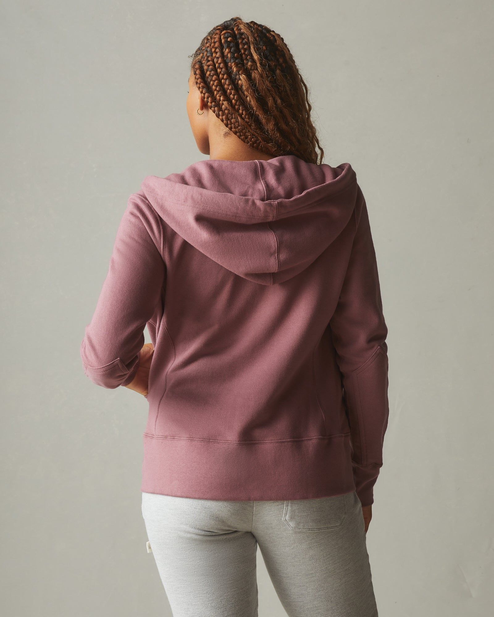 Women's Classic Full Zip - Wild Ginger sold by American Giant product image thumbnail 3