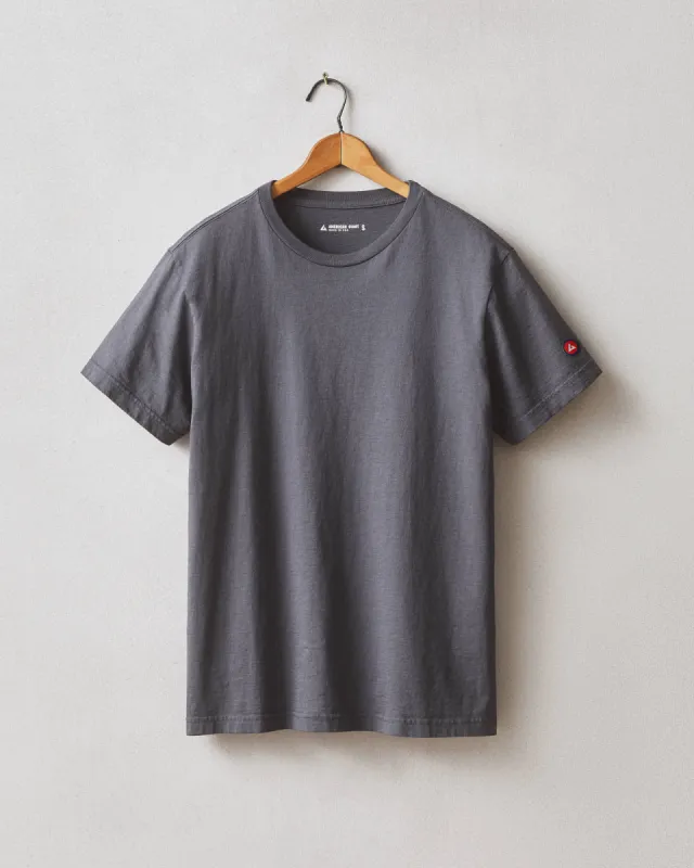 Men's Vintage Crew Tee - Washed Metropolitan Grey sold by American Giant