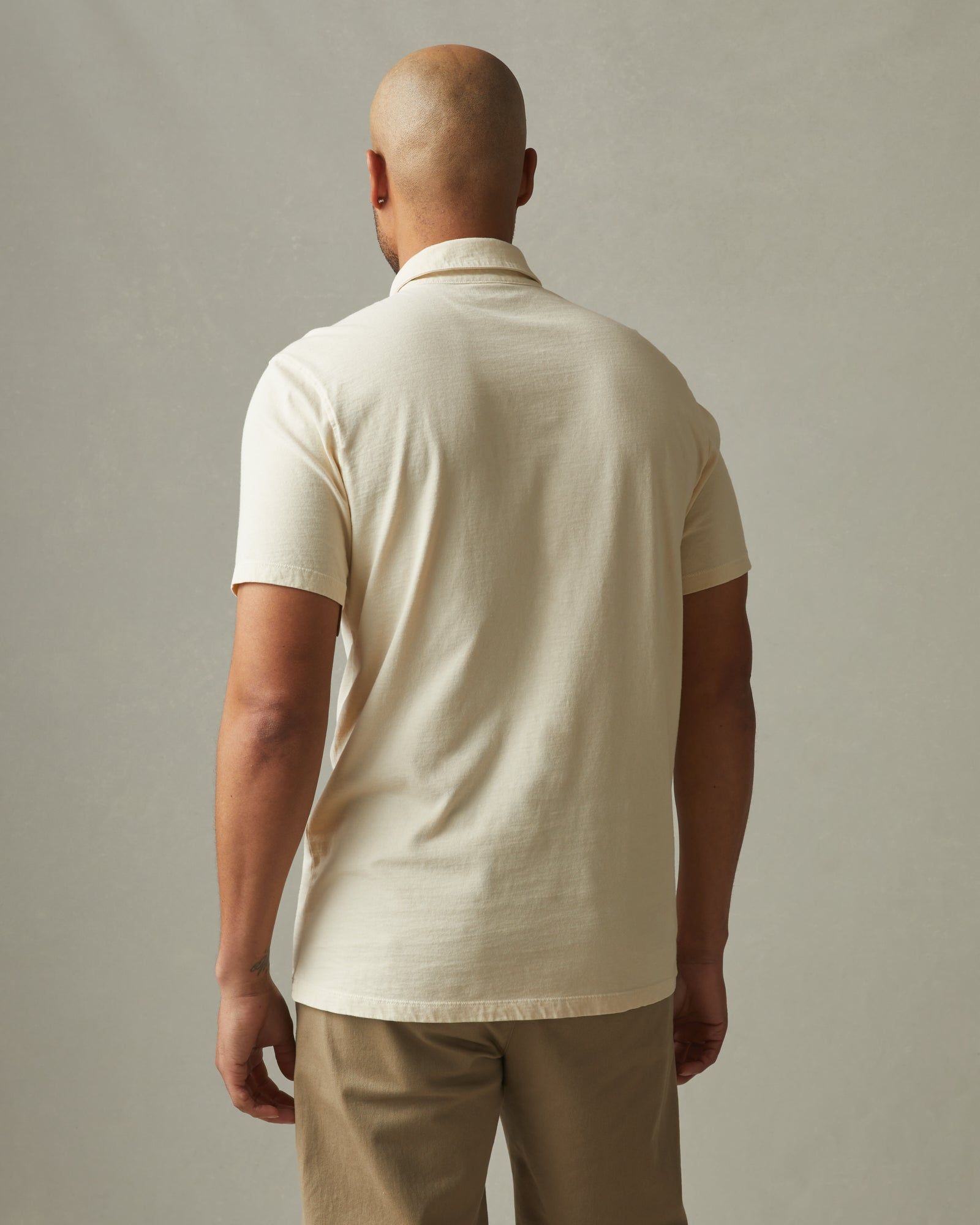 Classic Cotton Polo - Turtledove sold by American Giant product image thumbnail 3