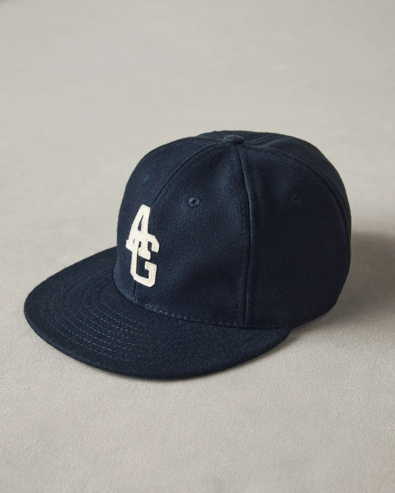 Ebbets Field Baseball Hat - Navy sold by American Giant