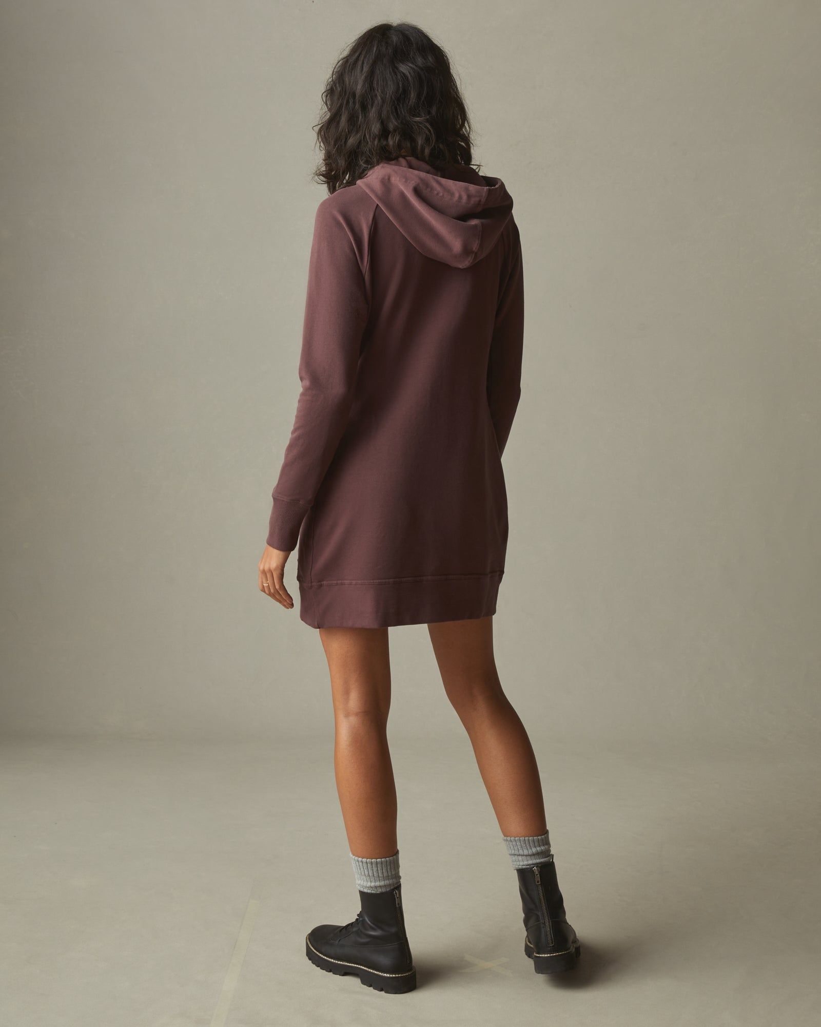 Women's Hoodie Dress - Puce sold by American Giant product image thumbnail 2